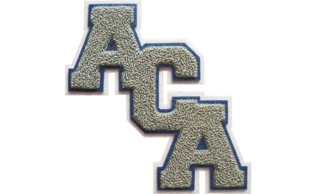 Three Letter Monogram chenille patch