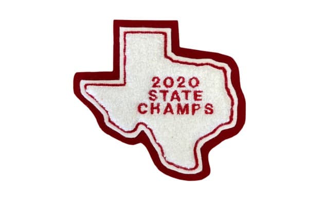 State Patches chenille patches